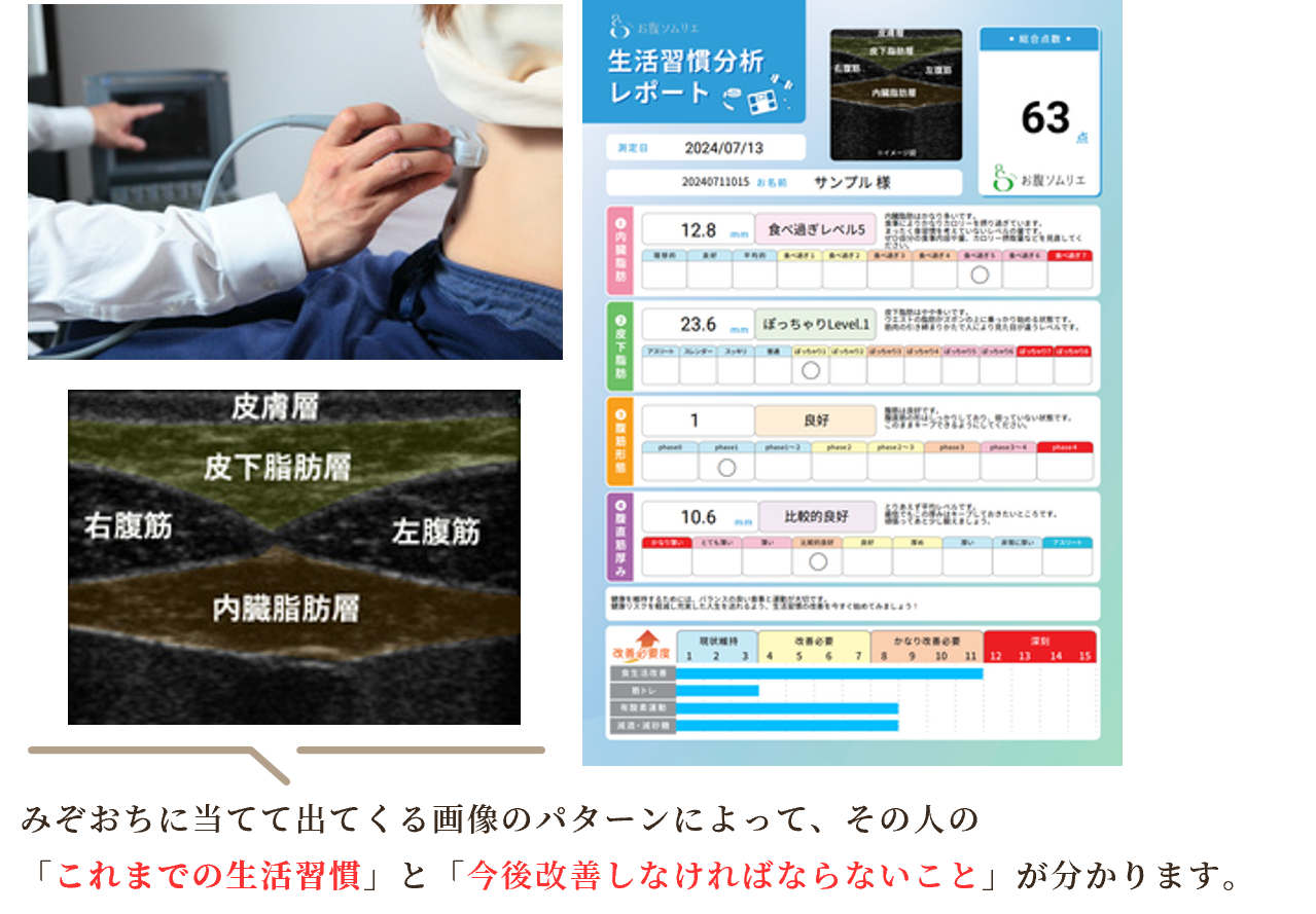 お腹ソムリエでわかること